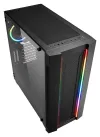 Sharkoon box ELITE SHARK CA200M Middle Tower 2x USB3.0 2x USB2.0 transparent side RGB LED black thumbnail (3 of 7)