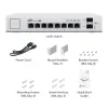 Conmutador Ubiquiti UniFi de 8 puertos Gigabit Ethernet 2x SFP PoE 24V PoE 802.3af en (presupuesto PoE 130W) thumbnail (2 of 2)