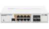 Облачный маршрутизатор MikroTik CRS112-8P-4S-IN 128 МБ ОЗУ 8xGbit PoE LAN 4xSFP вкл. Л5