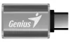 GENIUS ACC-C2A reduction from USB-C to USB-A metal gray thumbnail (2 of 2)