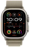 Apple Watch Ultra 2 49 mm titāna ar Olive Alpine Pull L thumbnail (2 of 3)