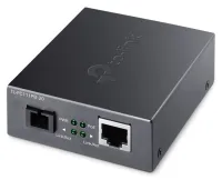 TP-Link TL-FC111PB-20 SC WDM Bi-Directional Fiber Converter 10 100 Mbps RJ45 bis 100 Mbps Single-Modus 1-Port PoE (1 of 4)