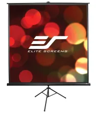 Κινητό τρίποδο οθόνης ELITE SCREENS 113" (287 cm) 1:1 203,2 x 203,2 cm Gain 11 θήκη μαύρη (1 of 2)