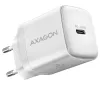 AXAGON nätverksladdare ACU-PD30W 1x USB-C PD3.0 PPS QC4+ SFC AFC Apple 30W vit thumbnail (1 of 1)