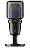 NEDIS Spillerinne Mikro GSMIC210BK Dësch schalt RGB POP Filter USB-A schwaarz thumbnail (2 of 3)