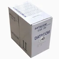 DATACOM Kabel Drot C5E FTP PE Outdoor 305m Këscht schwaarz (1 of 1)