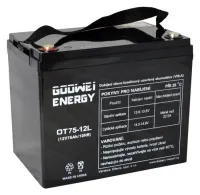 GOOWEI ENERGY Pb záložný akumulátor VRLA GEL 12V 75Ah (OTL75-12) (1 of 2)