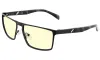 Okulary gamingowe GUNNAR do biura FREMONT ONYX soczewki bursztynowe BLF 65 GUNNAR focus