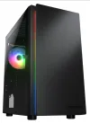 Корпус ПК COUGAR Purity RGB Black Mini Tower TG Передня панель ARGB смуга 1 x ARGB вентилятор 3 мм TG Ліва панель