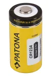 PATONA įkraunama baterija CR123A 16340 700mAh Li-Ion 3.7V 1vnt pakuotėje