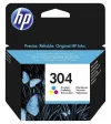 HP 304 Tri-color original ink cartridge thumbnail (1 of 1)