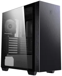 MSI kabinet MPG SEKIRA 100P uden strømforsyning venstre hærdet glas 4x 120 mm blæser USB type-C 2x USB3.0 sort (1 of 8)