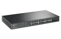 TP-Link TL-SG3428 - JetStream 24-Port Gigabit L2+ Athraigh Bainistithe Sliotáin SFP 4x Gigabit (1 of 3)