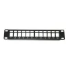 XtendLan Patch panel 10" 1U 12 ports unmounted