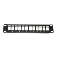 XtendLan Patch panel 10" 1U 12 ports unmounted (1 of 1)