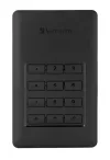 Жесткий диск VERBATIM Store 'n' Go Secure, 1 ТБ, внешний, 25 дюймов, USB 3.0, AES, 256-битное аппаратное шифрование, GEN1, черный thumbnail (2 of 5)