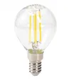 Tesla LED izzó miniglobe FILAMENT RETRO E14 6W 230V 806lm 25.000h 4000K napi b 360° tiszta