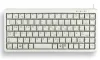 CHERRY tastatūra G84-4100 gaismas mini vadu USB 2 0 balts EU izkārtojums