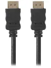 Καλώδιο HDMI υψηλής ταχύτητας NEDIS με υποδοχές Ethernet HDMI - HDMI μαύρο χύμα 3m thumbnail (2 of 2)