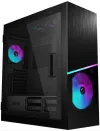 Armario MSI MPG SEKIRA 500X sin fuente de alimentación izquierdo cristal templado 3x ventilador A-RGB de 200mm 1x ventilador de 200mm USB-C 4xUSB3.0 negro