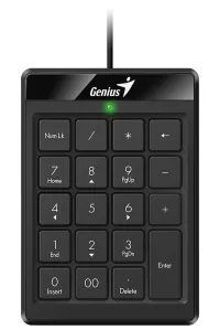 GENIUS NumPad 110 USB con cavo dal design sottile nero (1 of 4)