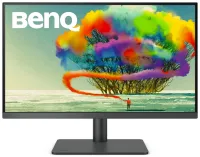 BENQ 27" LED PD2705U FF LBL IPS panel 3840x2160 20M:1 5ms HDMI DP USB højttaler Pivot sort (1 of 9)