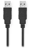 NEDIS kabel USB 2.0 zástrčka USB-A zástrčka USB-A černý bulk 5m thumbnail (2 of 2)