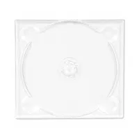 COVER IT caja joya + bandeja estuche plastico para CD slim 52mm transparente (1 of 1)