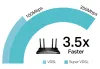 TP-Link Archer VX1800V VDSL ADSL MODEM 4x GLAN 2x RJ11 USB WIFI 2,4 5GHz thumbnail (4 of 5)