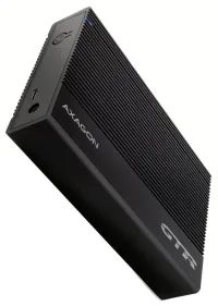 Caixa de alumínio AXAGON com costelas para cabo 3.5" SATA SSD HDD EE35-GTR USB-C 3.2 Gen1 60cm (1 of 2)