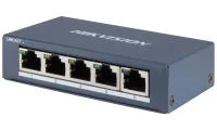 HIKVISION switch DS-3E0505-E 5x port 10 100 1000 Mbps RJ45 ports 10 Gbps napájení 5 VDC 1 A (1 of 2)