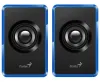 GENIUS speaker SP-U125 2.0 3W blue-black thumbnail (3 of 3)