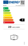 HP E27u G5 27" 2560x1440 IPS 5ms 350 cd m2 DP HDMI USB LAN PIVOT VESA airgead dubh thumbnail (6 of 6)