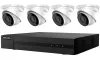 HIKVISION HiWatch 4K KIT torn 8Mpix 1x NVR HWN-4108MH-8P(D) 4x IP kaamera HWI-T280H(C) POE+ HDMI VGA LAN thumbnail (1 of 7)