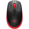 Logitech M190 Mouse sem fio de tamanho normal VERMELHO