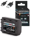 Batterie PATONA pour photo Sony NP-FZ100 2400mAh Li-Ion Platinum Chargement USB-C thumbnail (1 of 5)