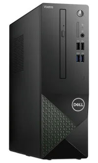 ## Dell Vostro 3710 SFF La base de l'ordinateur est un processeur à 12 cœurs **Intel Core i7-12700** fonctionnant à une fréquence de **2,1 à 4,9 GHz**, complété par **16 Go** de mémoire de fonctionnement. Les données d'image sont gérées par la carte graphique intégrée **Intel UHD 770**. Un **disque SSD** d'une capacité de **512 Go** est disponible pour le stockage des données. L'ordinateur est équipé d'un lecteur DVD, d'un clavier USB et d'une souris optique. La connexion sans fil **Wi-Fi et Bluetooth** va de soi. Il est livré avec le système d'exploitation **Windows 11 Pro**. **Carte graphique :** Intel UHD 770 ### Équipement - Wifi - Bluetooth - Lecteur DVD - Clavier et souris USB **Processeur :** Intel Core i7-12700 **Système d'exploitation :** Windows 11 Professionnel **Format du boîtier :** Mini ITX **Taille de la mémoire de fonctionnement :** 16 Go **Capacité du disque dur :** SSD de 512 Go **Poids :** 4,52 kg ### Description détaillée de la configuration - Processeur Intel Core i7-12700 (2,1 GHz, Turbo 4,9 GHz, 25 Mo de cache, 12 cœurs) - Mémoire 16 Go (1 × 16 Go) 3 200 MHz DDR4 - Disque SSD 512 Go (M.2 PCIe NVMe) - Carte graphique Intel UHD 770 intégrée - Lecteur DVD+/-RW Wi-Fi : 802.11ac 1×1 (double bande) Wi-Fi 5 Realtek RTL8821CE + Bluetooth 5.0 - Clavier KB216, multimédia, tchèque/slovaque, noir - Souris Dell MS116, USB, optique, noire - Alimentation 180 W - Windows 11 Pro installé, multilingue - Prise en charge du TPM (Trusted Platform Module) - McAfee Business Protection, 1 an - Version d'essai de Microsoft Office (1 of 2)