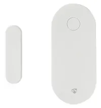 Sensor inteligente de porta ou janela NEDIS Android e iOS Bateria Zigbee SmartLife CR2032 incluída branca (1 of 4)