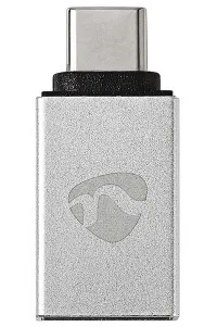 NEDIS PROFIGOLD USB-C USB 3.2 Gen 1 адаптер USB-C щепсел - USB-A гнездо алуминиева сребърна КУТИЯ (1 of 3)