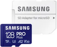 Samsung micro SDXC 128GB PRO Plus + адаптер SD (1 of 3)