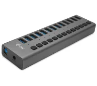 I-tec USB 3.0 HUB za punjenje 13 porta + strujni adapter 60 W (1 of 1)