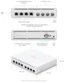 Ubiquiti UISP Switch Plus — 4 x 2,5 GbE 4 x SFP+ bez ventilatora 4 x PoE izeja 27 V (PoE budžets 160 W) thumbnail (5 of 5)