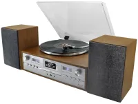 Soundmaster Elite Line PL895 DAB+FM BT Turntable 2x Repro CD MP3 USB (1 of 3)