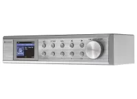 Soundmaster IR1500SI virtuvės radijas DAB+ FM BT 2" LCD Wi-Fi sidabrinis (1 of 2)