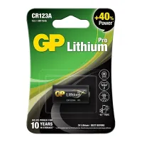 GP liitiumaku 3V CR123A 1tk (1 of 1)