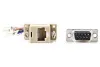 NEDIS serial adapter plug D-SUB 9-Pin - socket RJ45 nickel-plated Box ivory thumbnail (2 of 3)