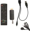 STIPRUS DVB-T T2 imtuvas HDMI atmintukas SRT 82 Full HD H.265 HEVC išorinė antena EPG PVR HDMI USB micro USB IR juoda thumbnail (4 of 4)