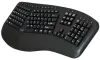 Adesso WKB-1500GB kabelloses Set, 2,4 GHz, Multimedia, ergonomische Lasermaus, 800/1200/1600 DPI, USB, schwarz, US-Layout thumbnail (3 of 6)