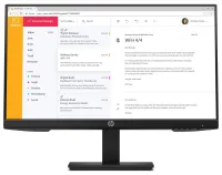 HP P24h G4 238" FHD IPS 5ms 250 cd m2 VGA HDMI DP altoparlante opaco Nero (1 of 7)