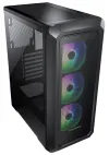 Кутия за компютър COUGAR ARCHON 2 Mesh RGB Black Mid Tower Mesh Преден панел 3 x ARGB вентилатори 3 mm TG ляв панел thumbnail (4 of 12)